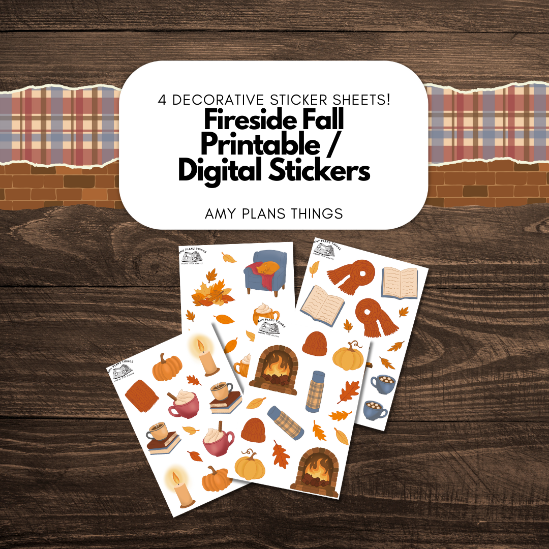 Fireside Fall Printable FULL Bundle