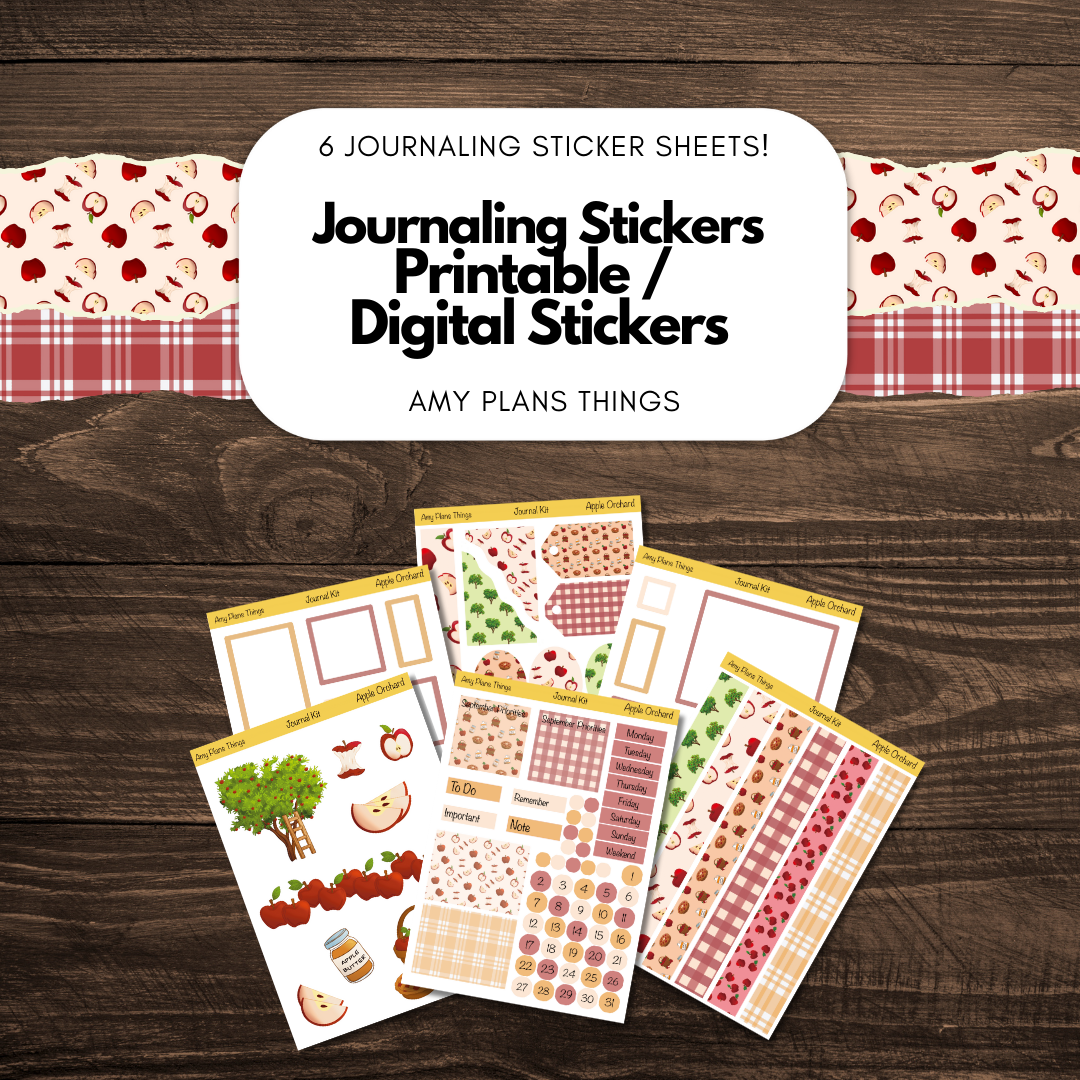 Apple Orchard Printable FULL Bundle