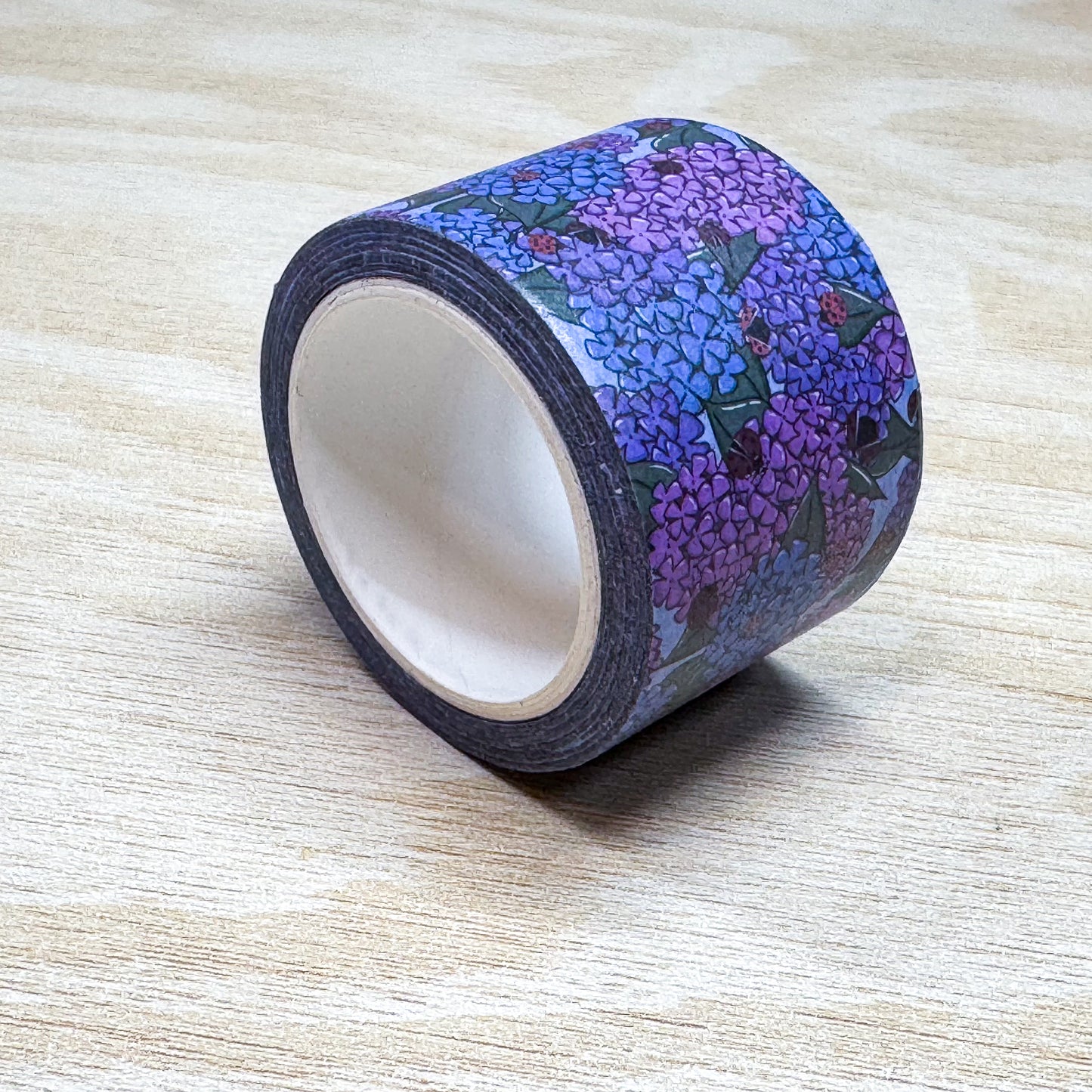 Ladybug & Hydrangeas Washi Tape - 30mm