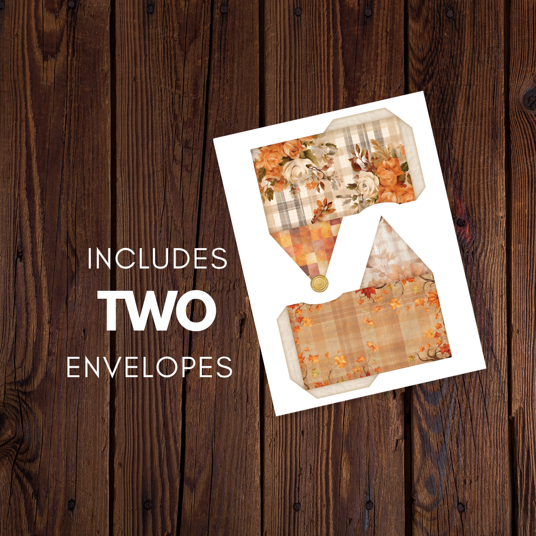 Autumn Leaves Junk Journal Kit