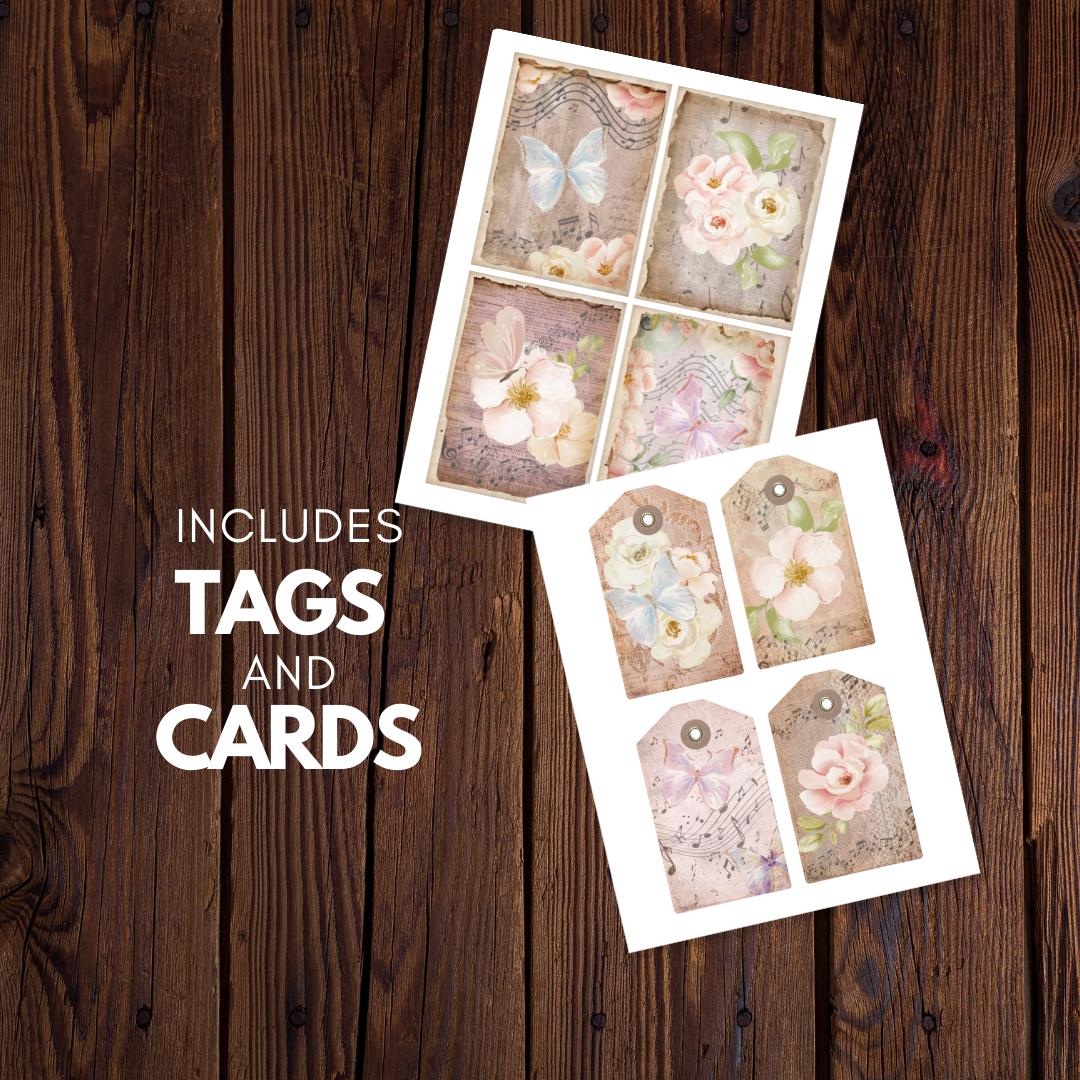 Spring Serenade Junk Journal Kit