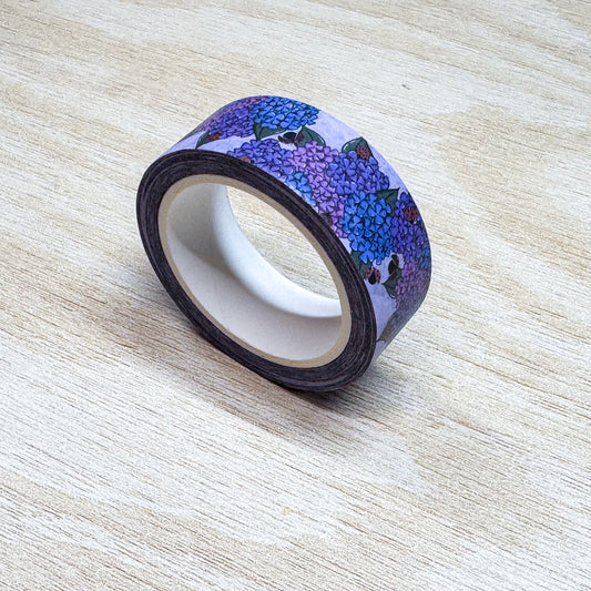 Ladybugs & Hydrangeas Washi Tape - 15mm