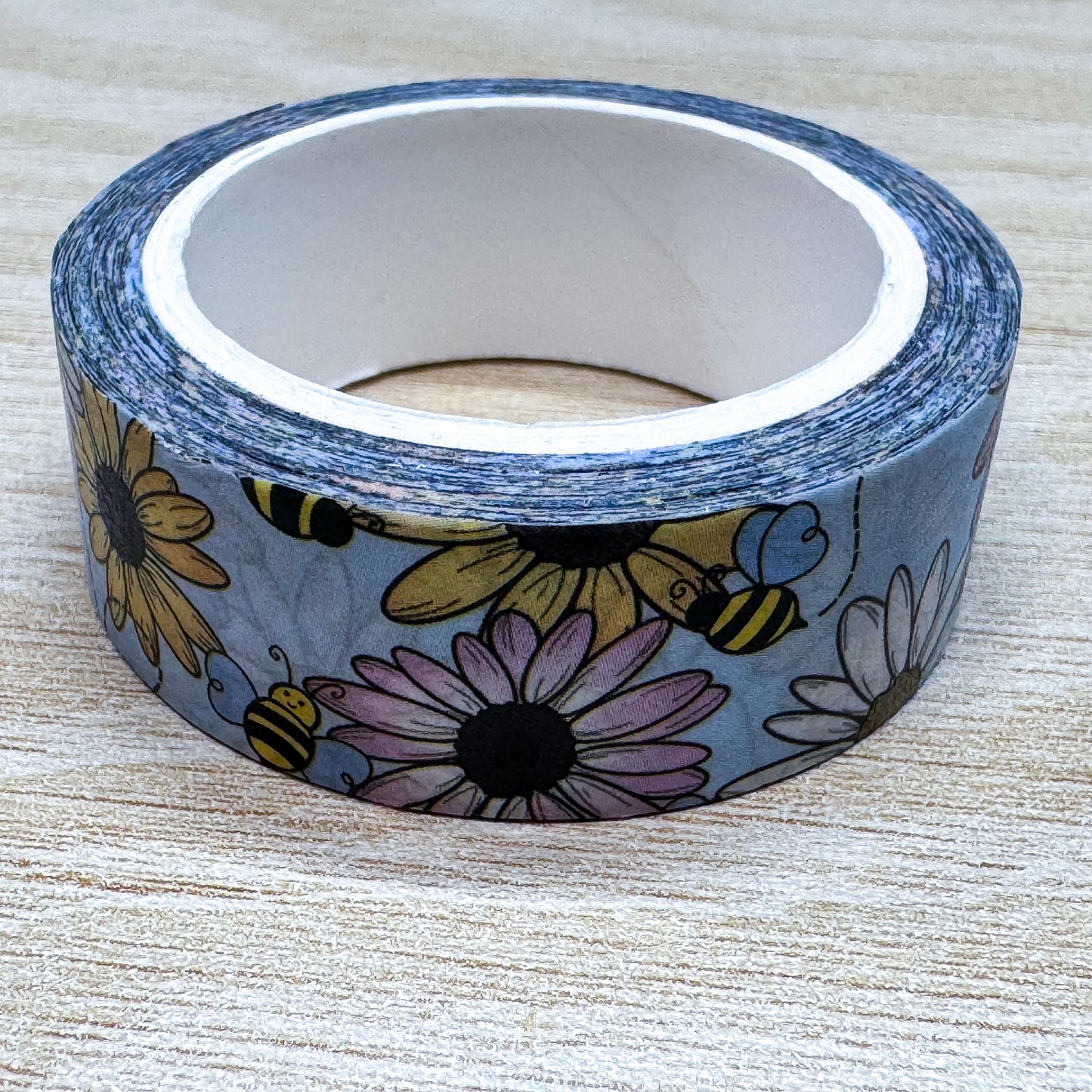 Daisies & Bumblebees Washi Tape - 15mm