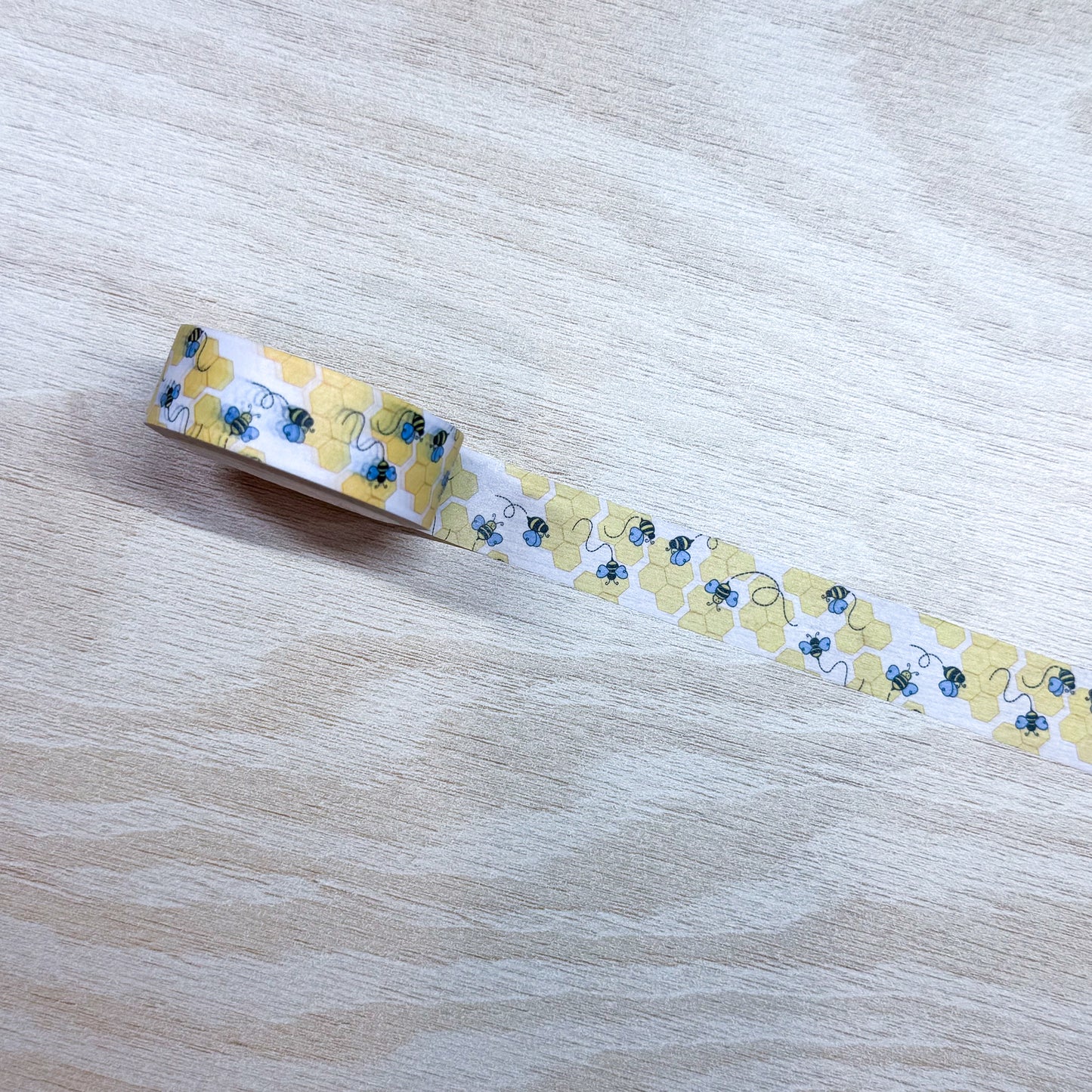 Bees & Hexagons Washi Tape - 15mm