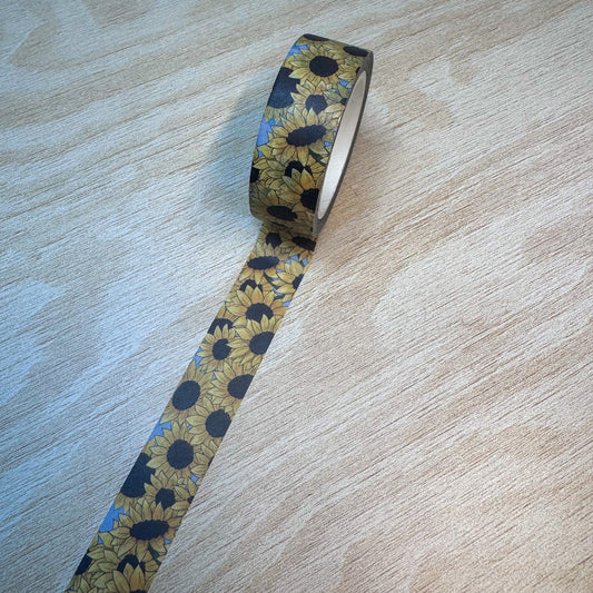 Sweet Sunflowers Washi Tape - 15mm