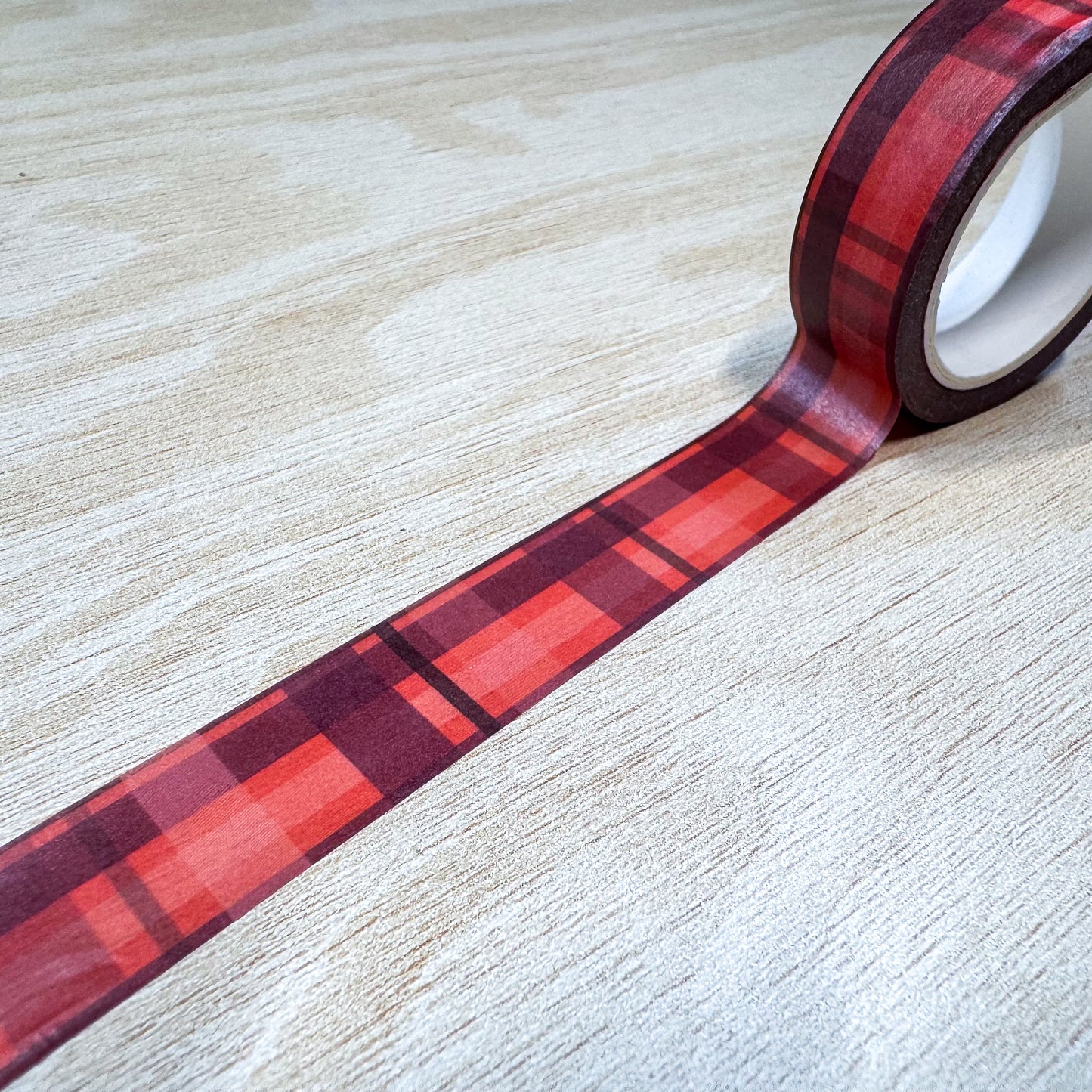 Plaid - 15mm Washi Tape - Matches with Dahlia