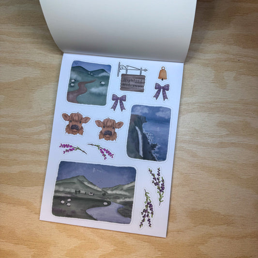 Highland Hideaway Sticker Book