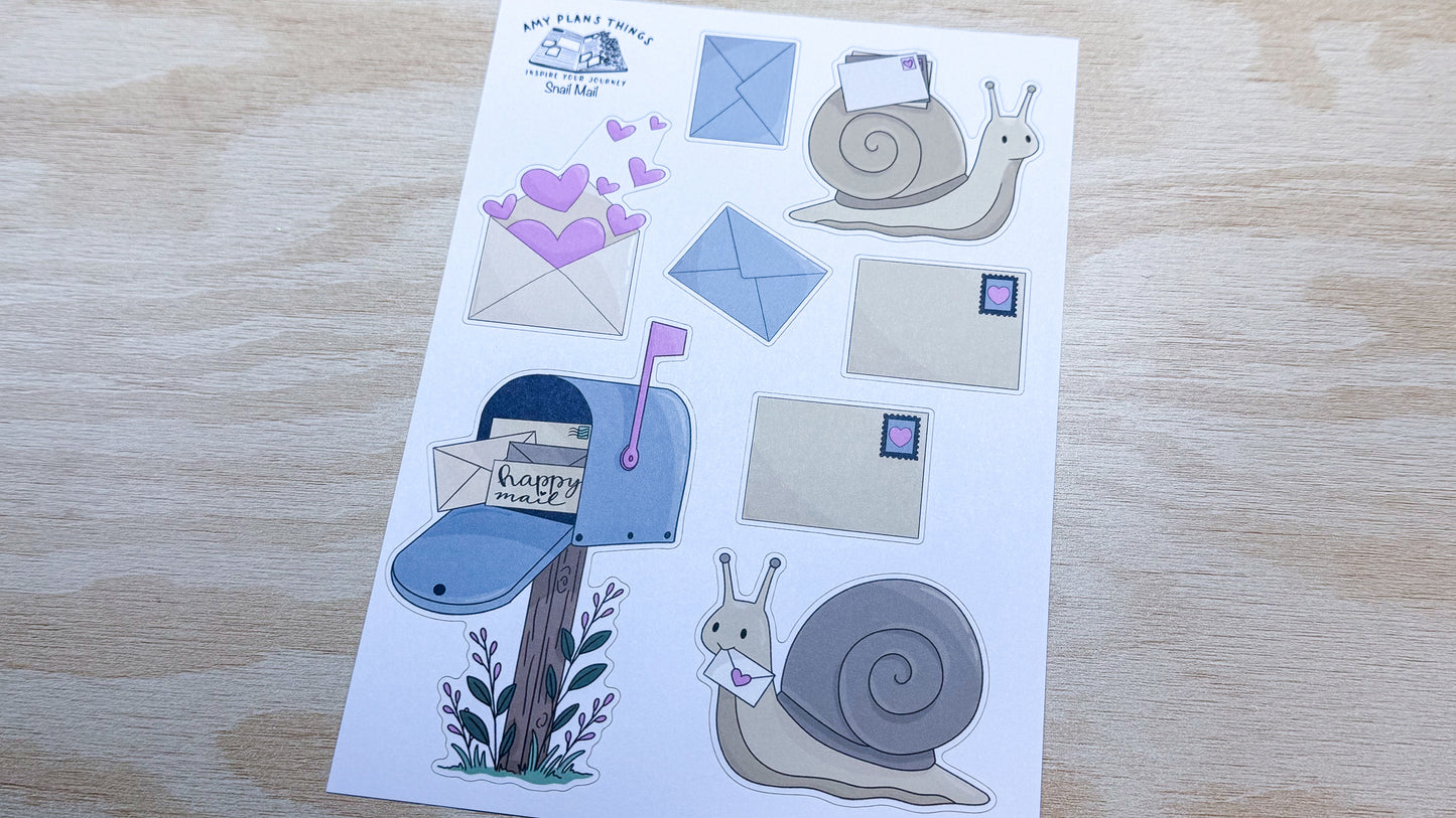 Snail Mail - PHYSICAL stickers
