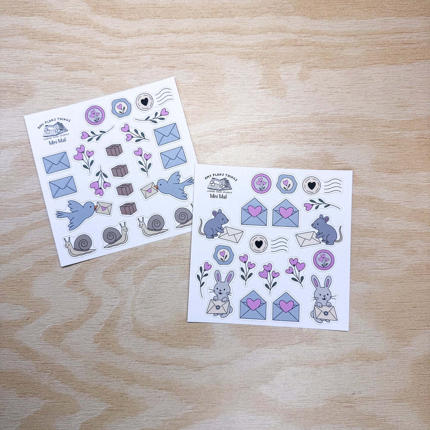 Mini Mail - PHYSICAL stickers