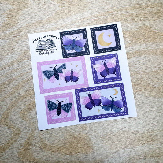 Butterfly Mail - PHYSICAL stickers