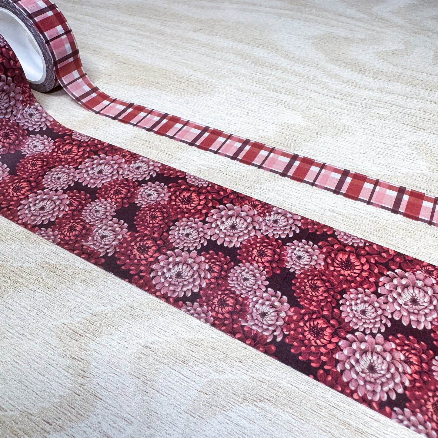 Fall Florals Washi Set - Chrysanthemum