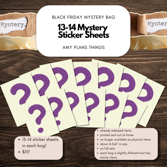 Black Friday MYSTERY Sticker Bag!