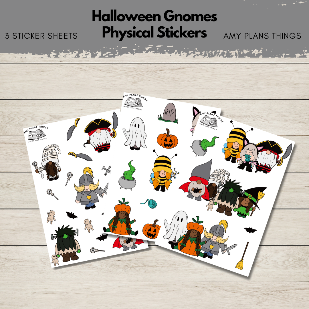 Physical Stickers – Amy Plans Things