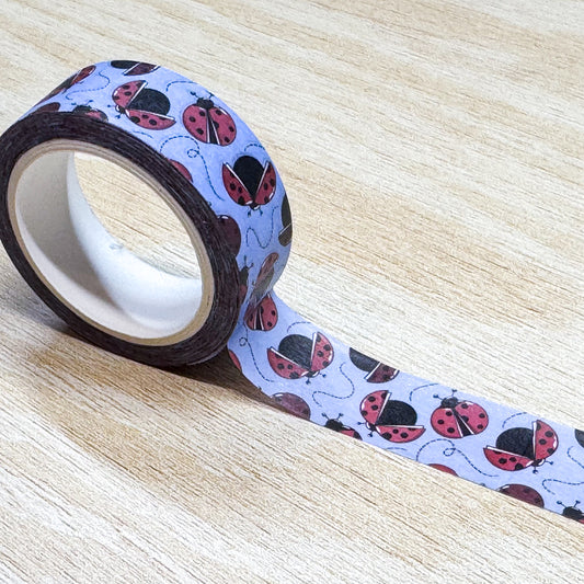 Ladybugs Washi Tape - 15mm