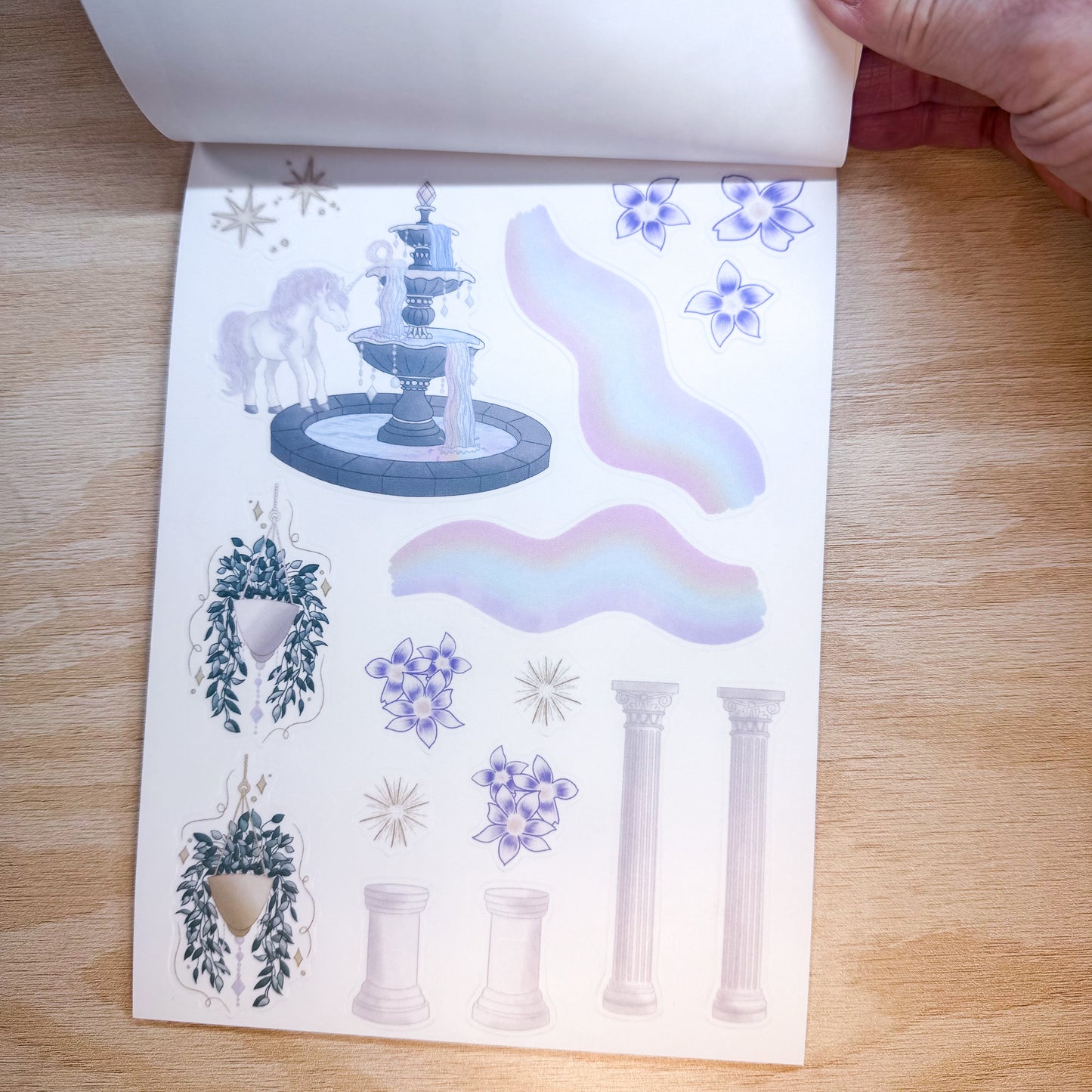 Rainbow Reverie Sticker Book (Unicorns)