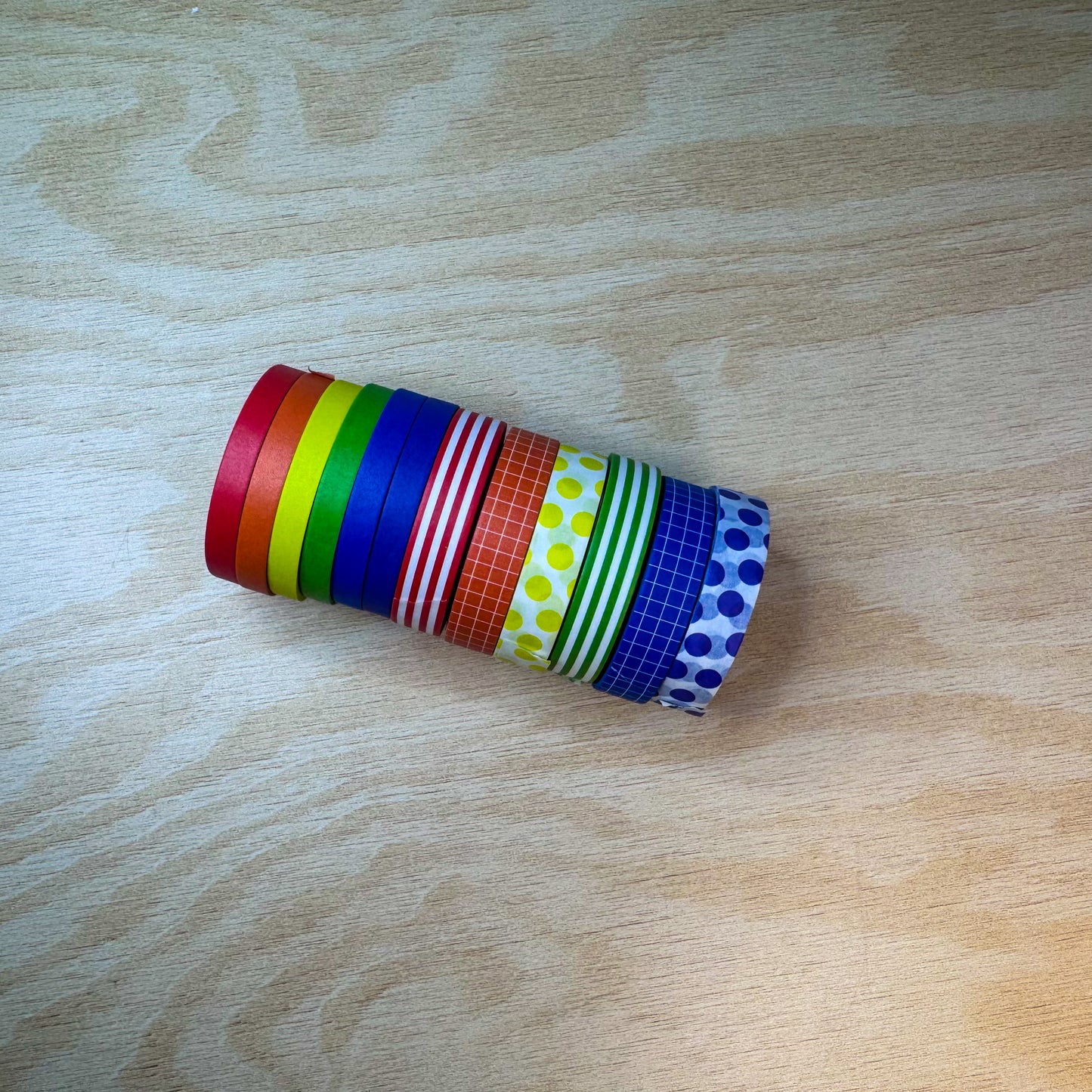 Rainbow Washi Tapes