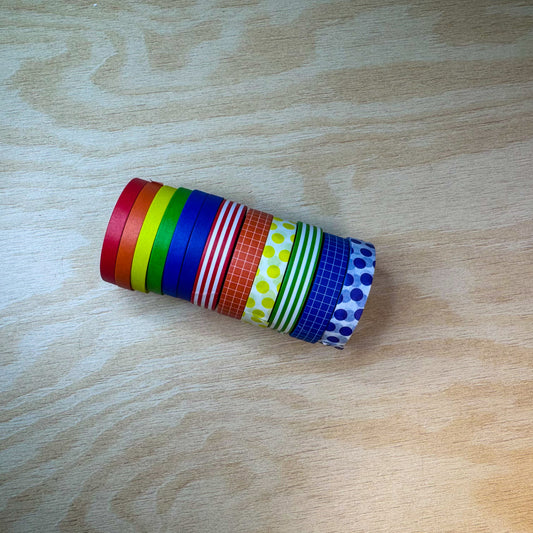 Rainbow Washi Tapes