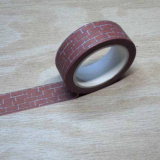 Brick Washi Tape - 15mm