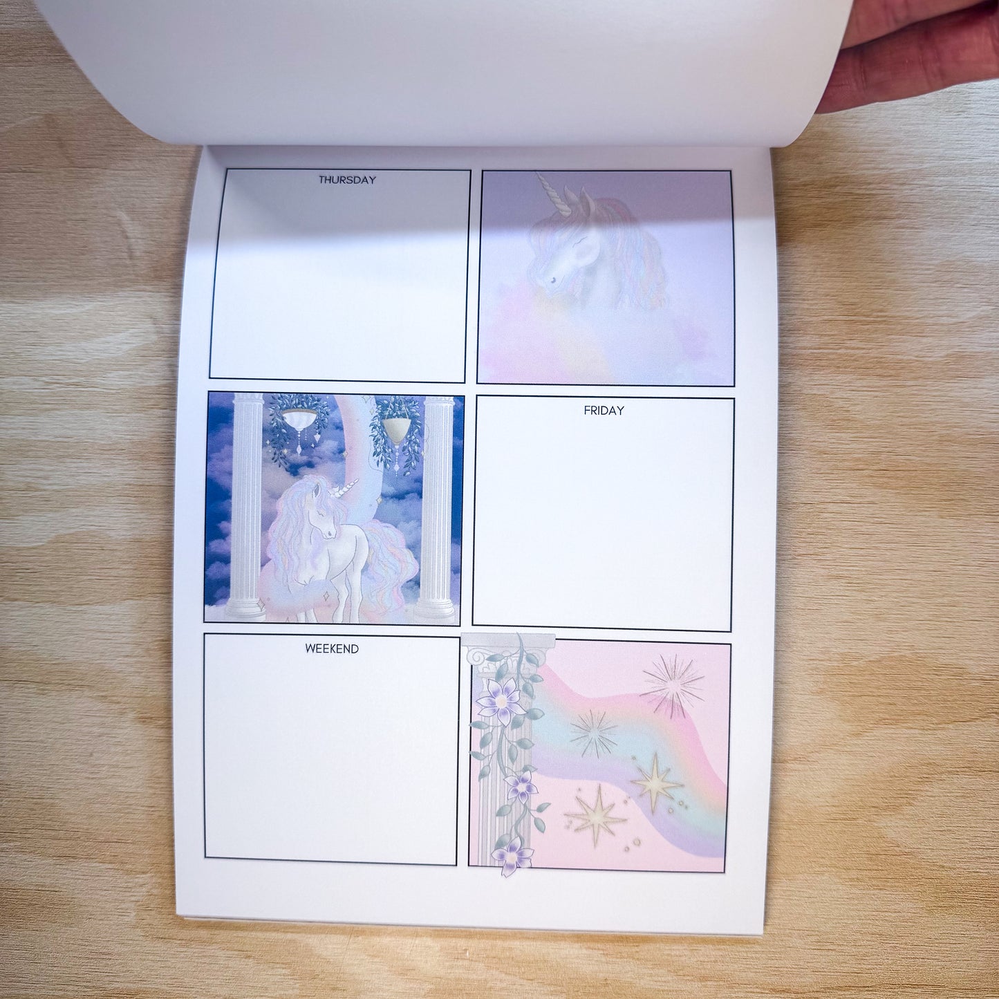 Rainbow Reverie Moments & Moods Book (Unicorns)