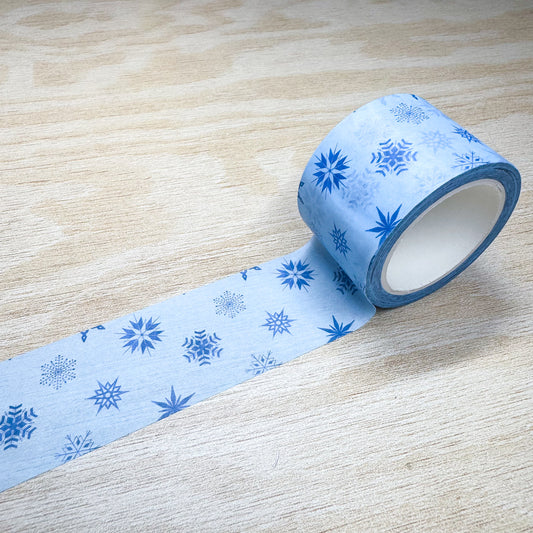 Snowflakes Washi Tape - 30mm