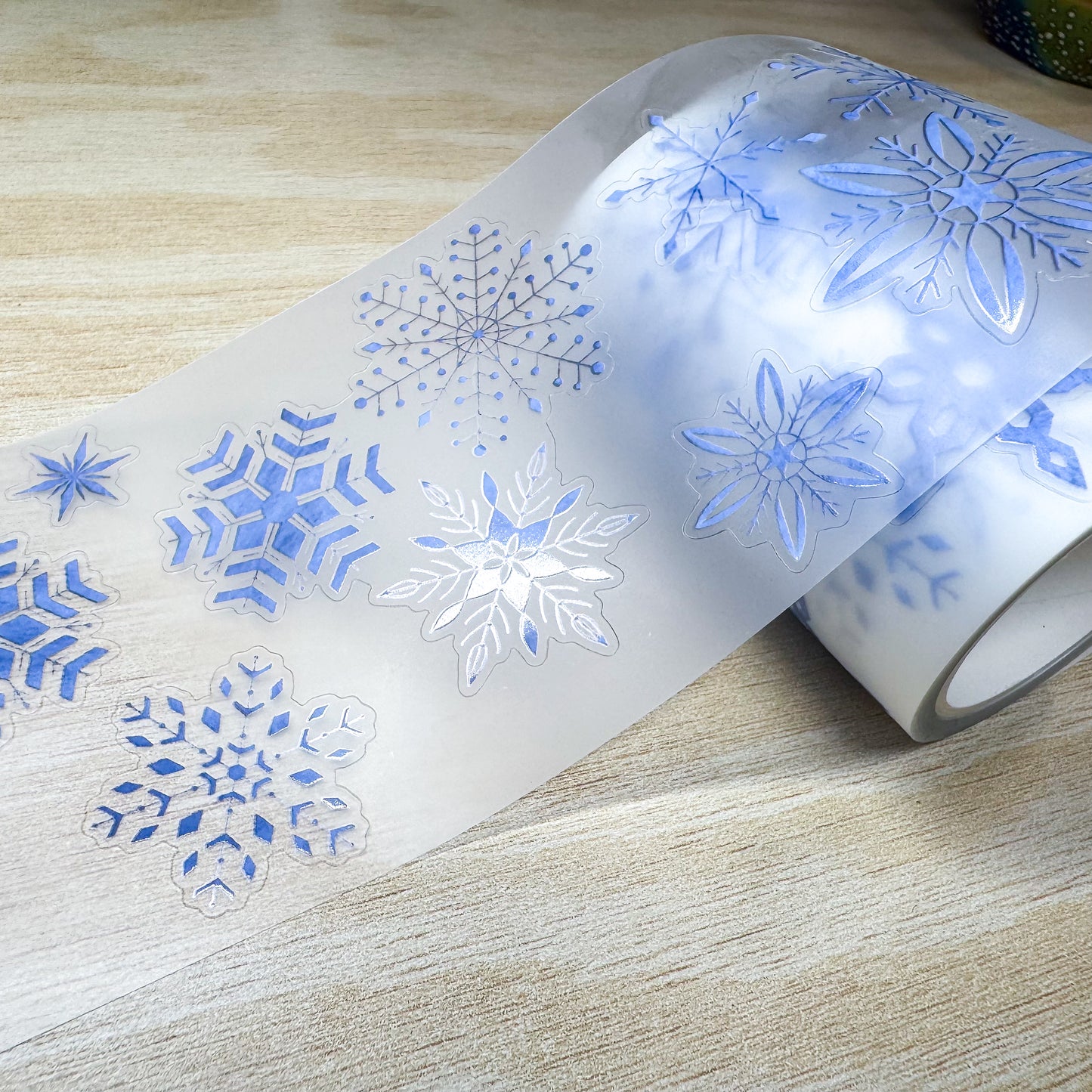 Snowflakes PET Tape