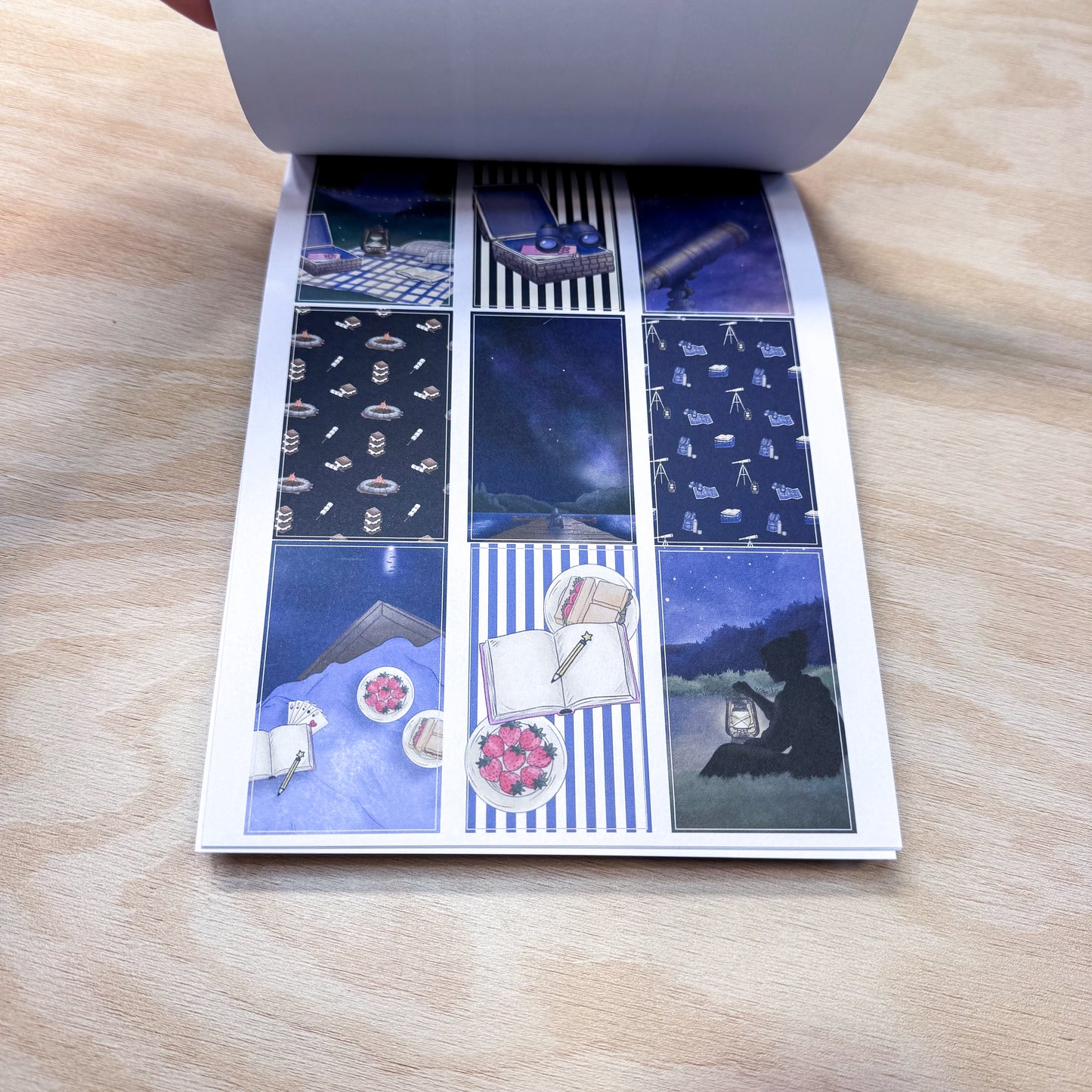 Under the Summer Stars Sticker Book
