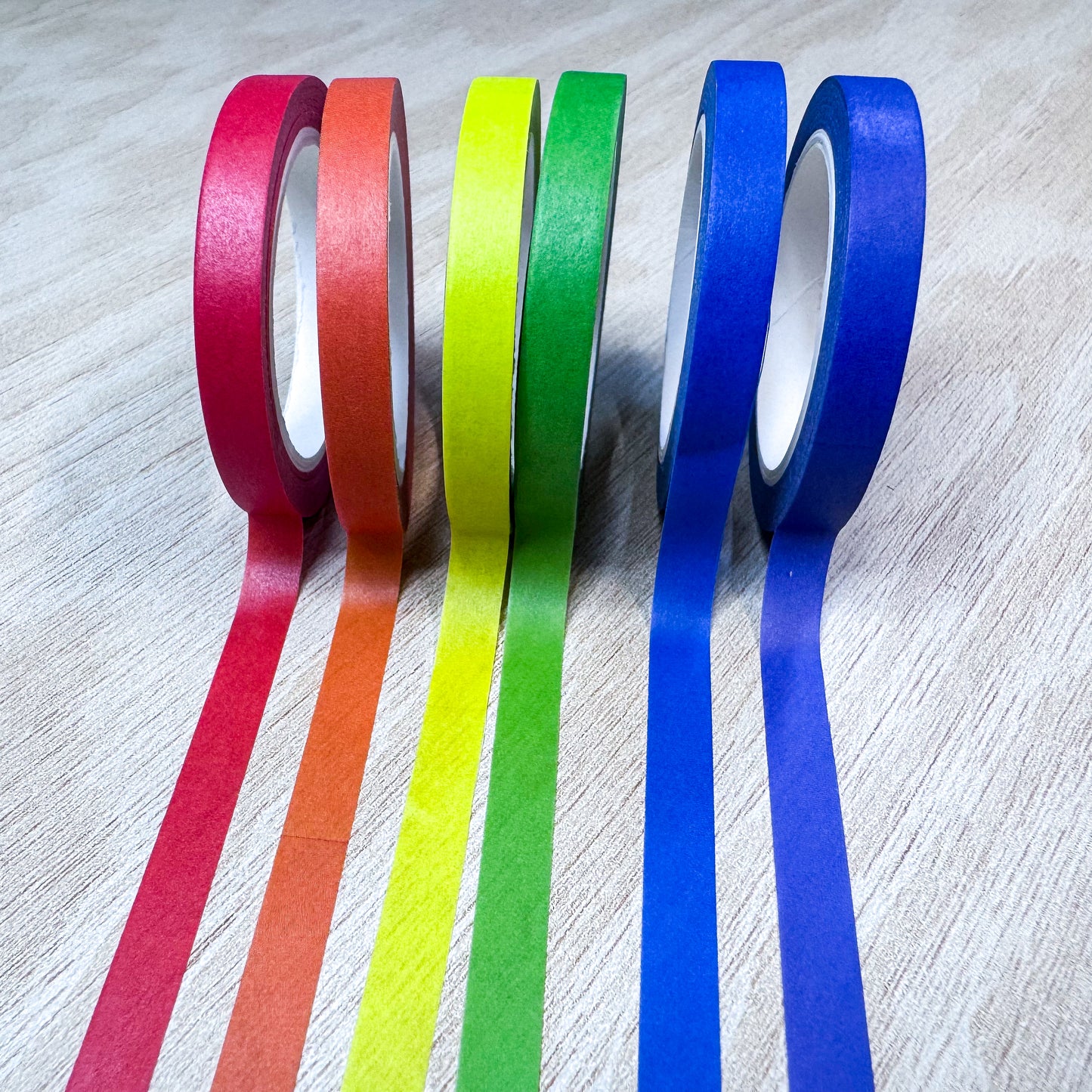 Rainbow Washi Tape Set - 6mm