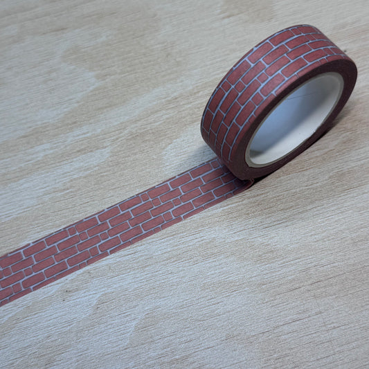 Brick Washi Tape - 15mm