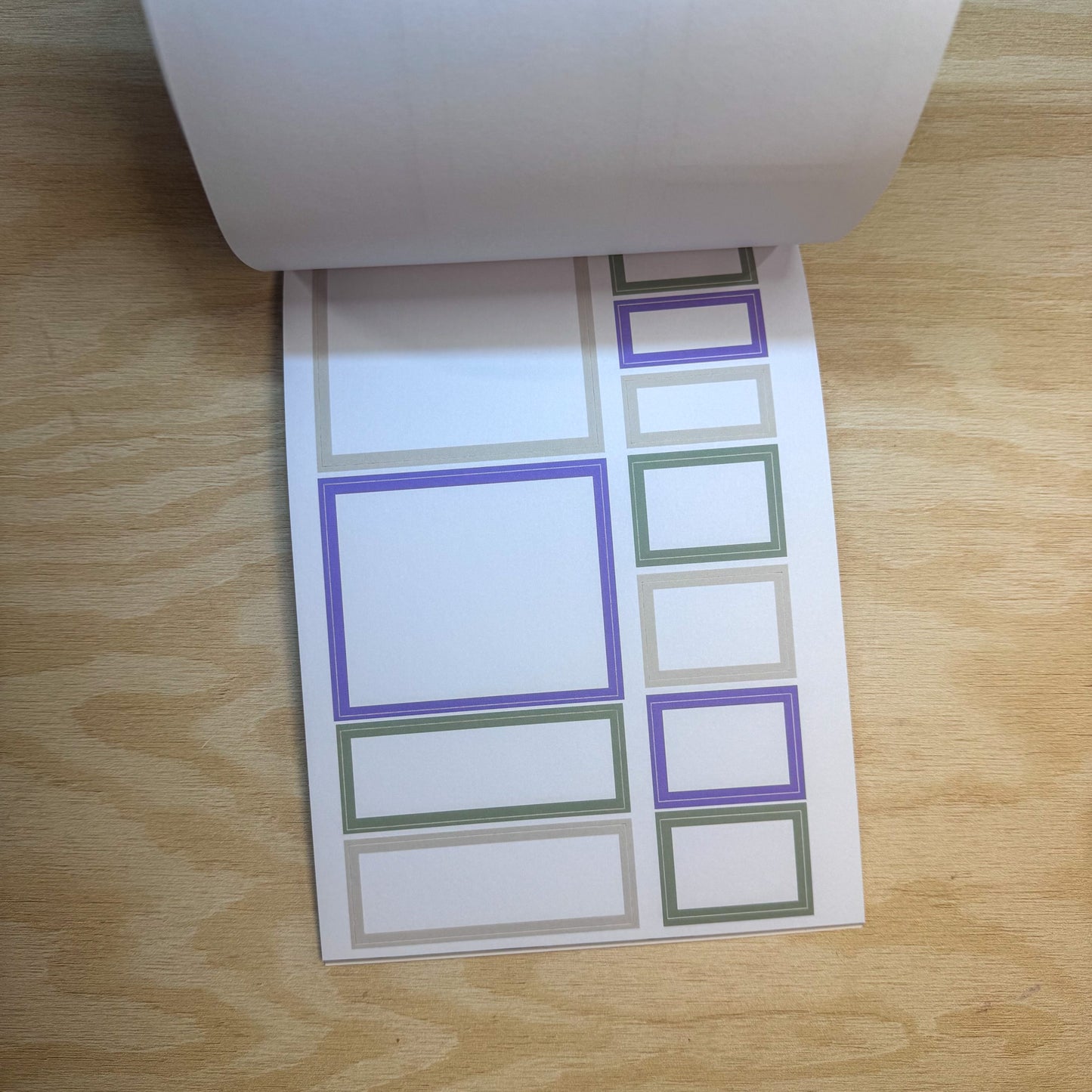 Fields of Lavender Sticker Book