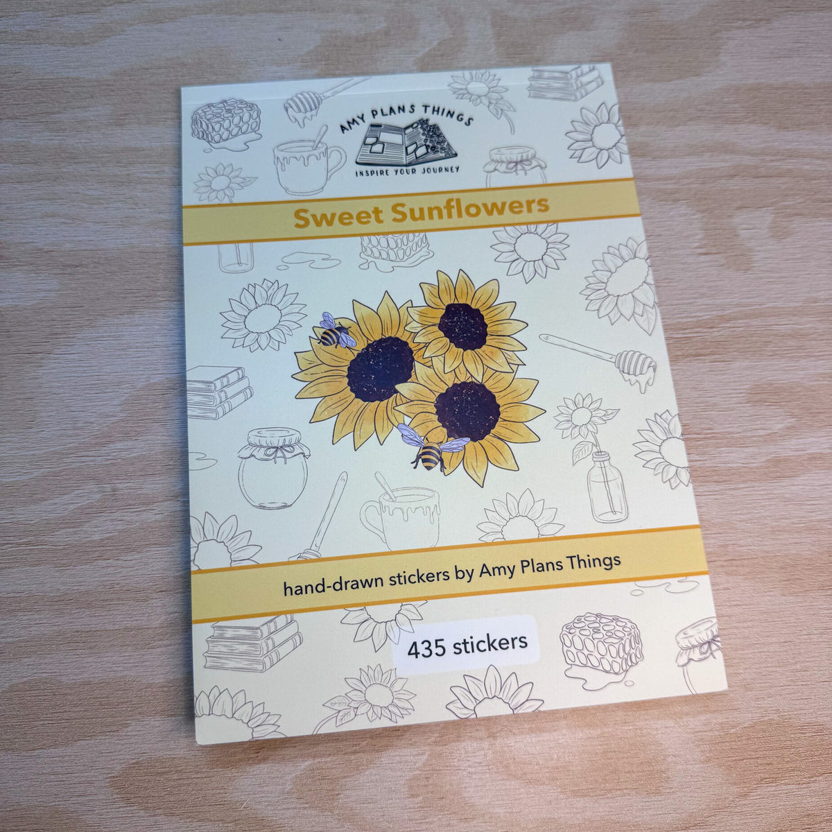 Sweet Sunflowers Sticker Book