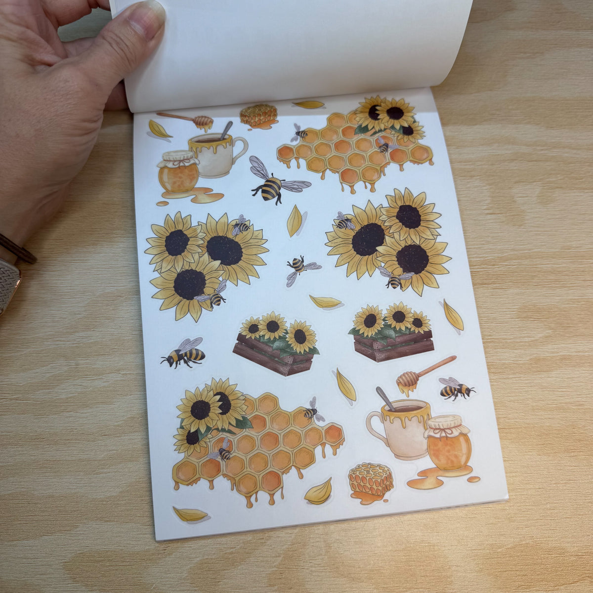 Sweet Sunflowers Sticker Book