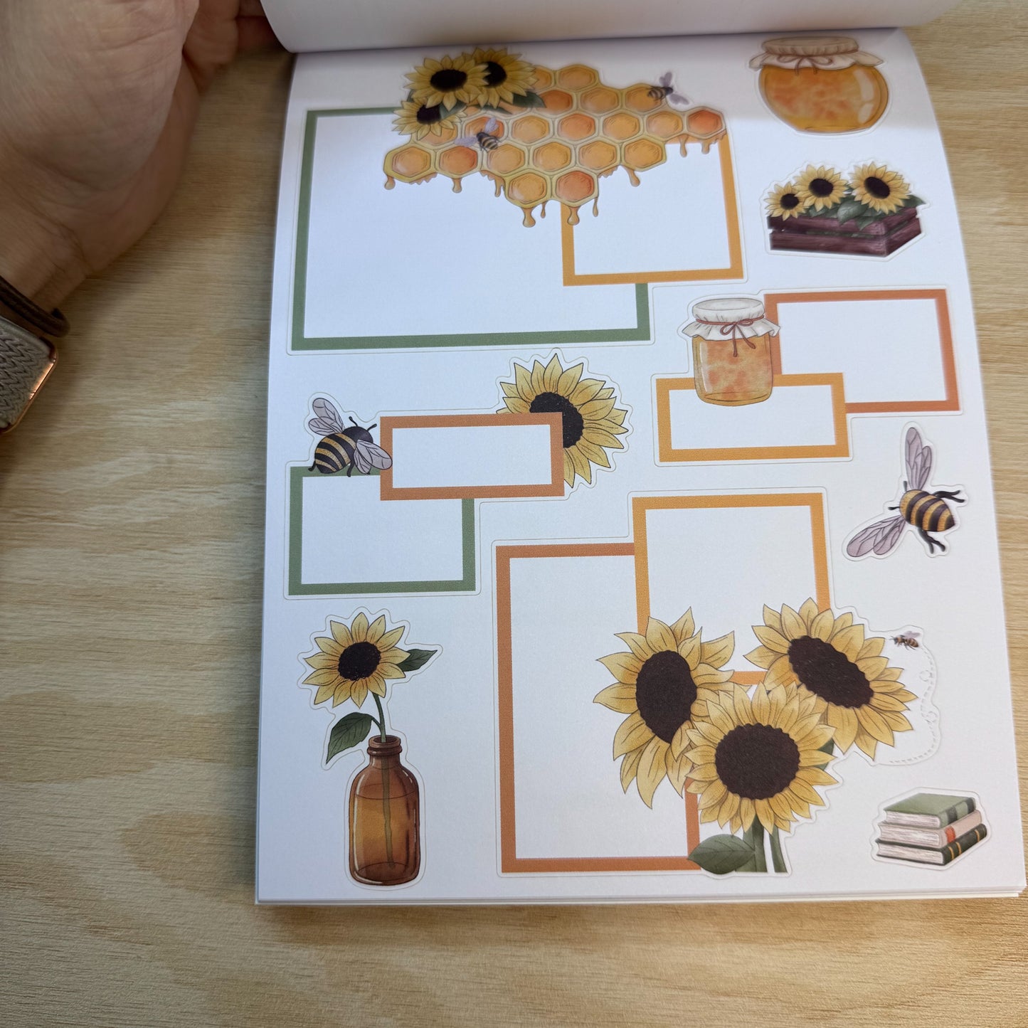 Sweet Sunflowers Sticker Book