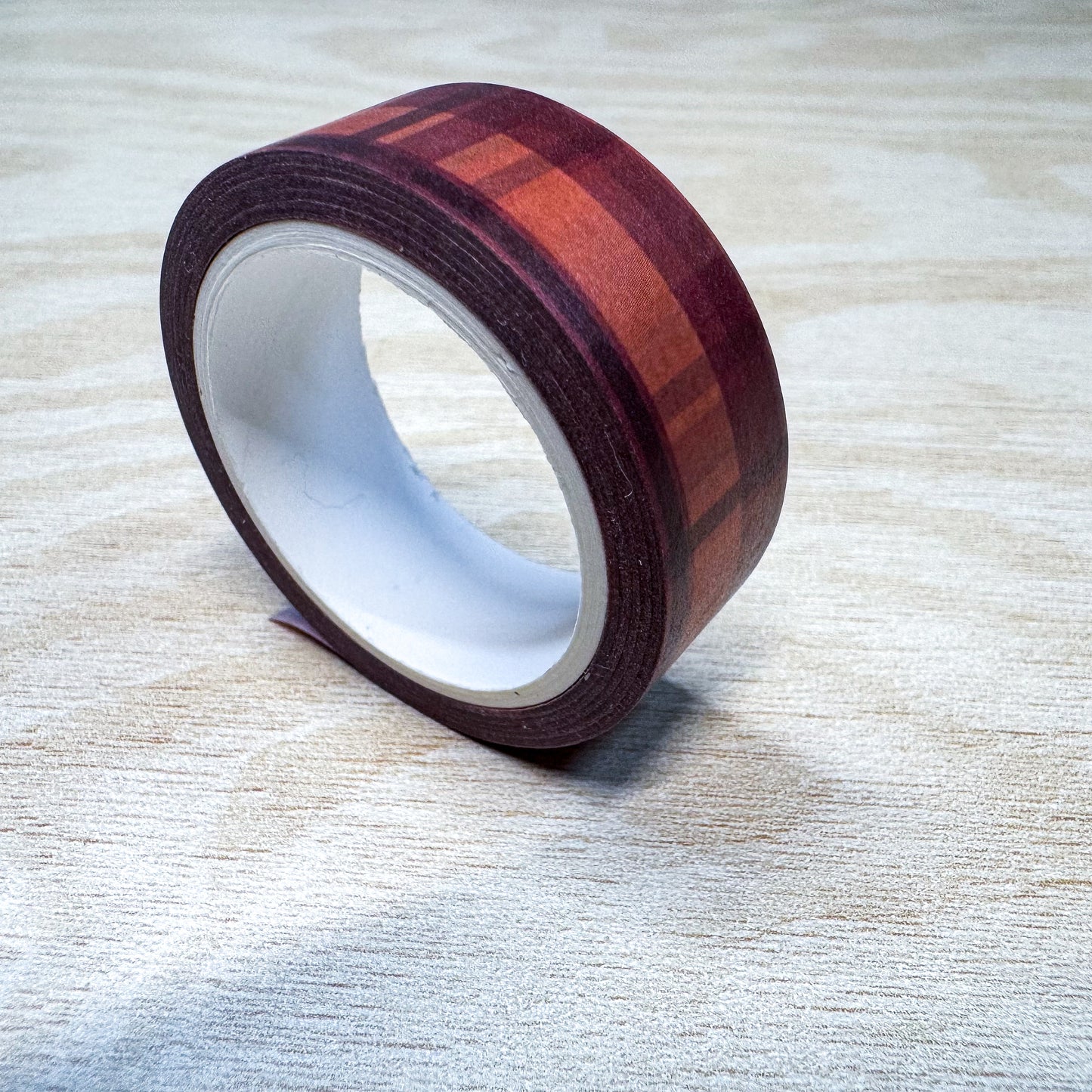 Plaid - 15mm Washi Tape - Matches with Marigold