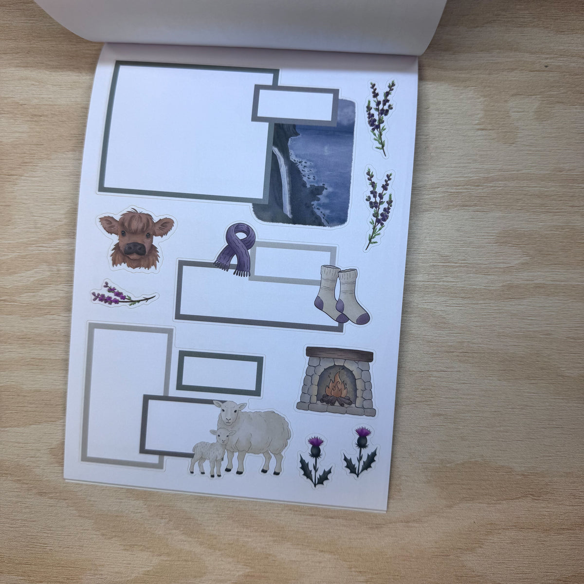 Highland Hideaway Sticker Book