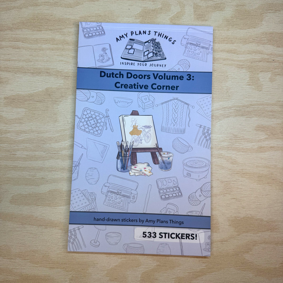 Dutch Doors Volume 3 Sticker Book: Creative Corner