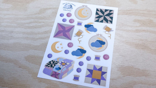 Quilted Dreams  - PHYSICAL stickers