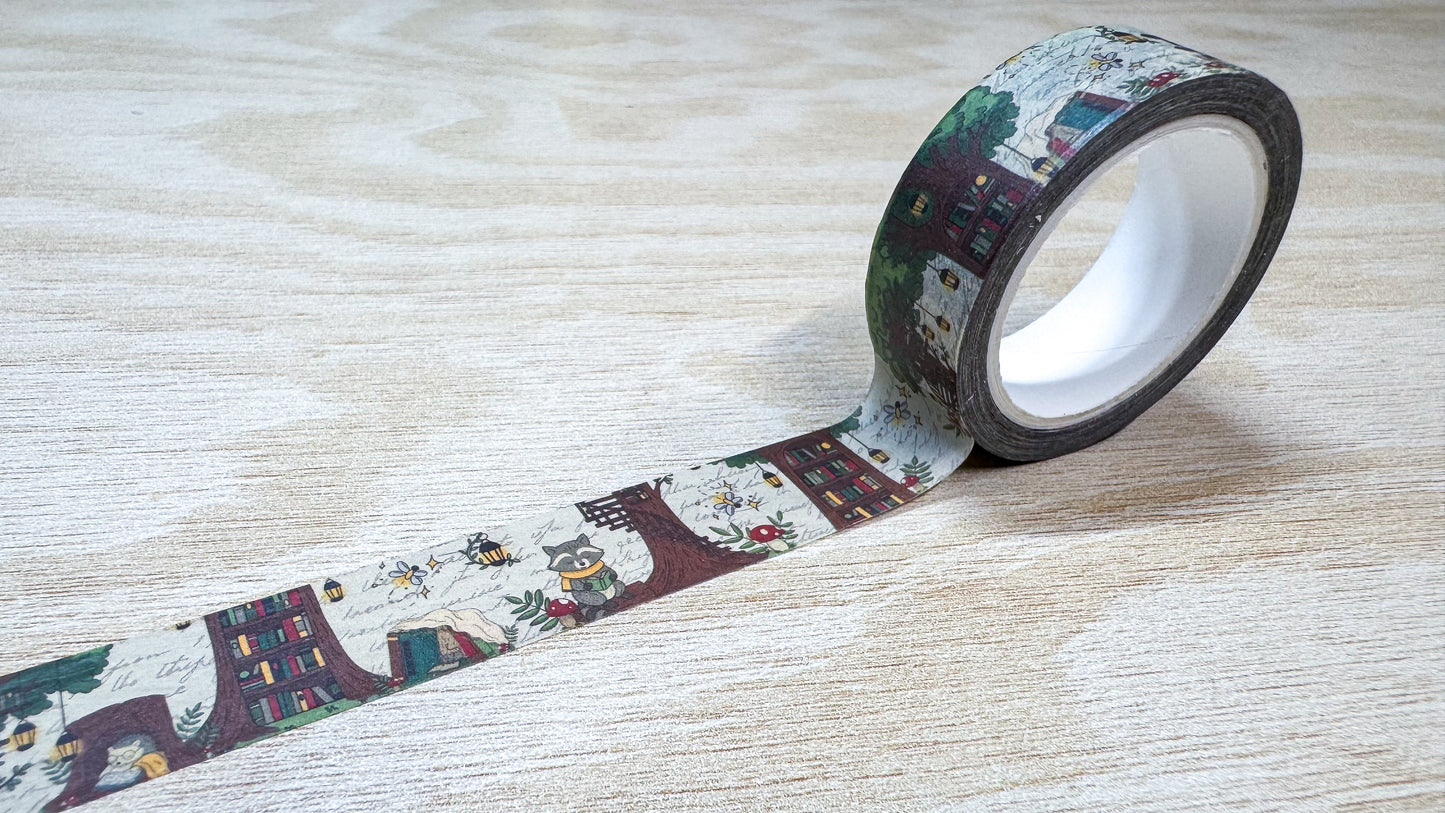 Enchanted Forest Washi Tape - 15mm