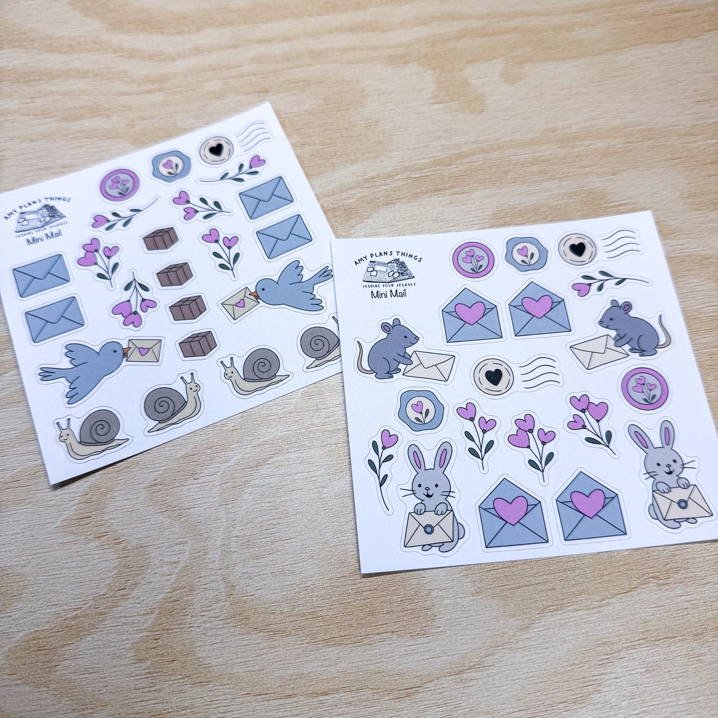 Mini Mail - PHYSICAL stickers