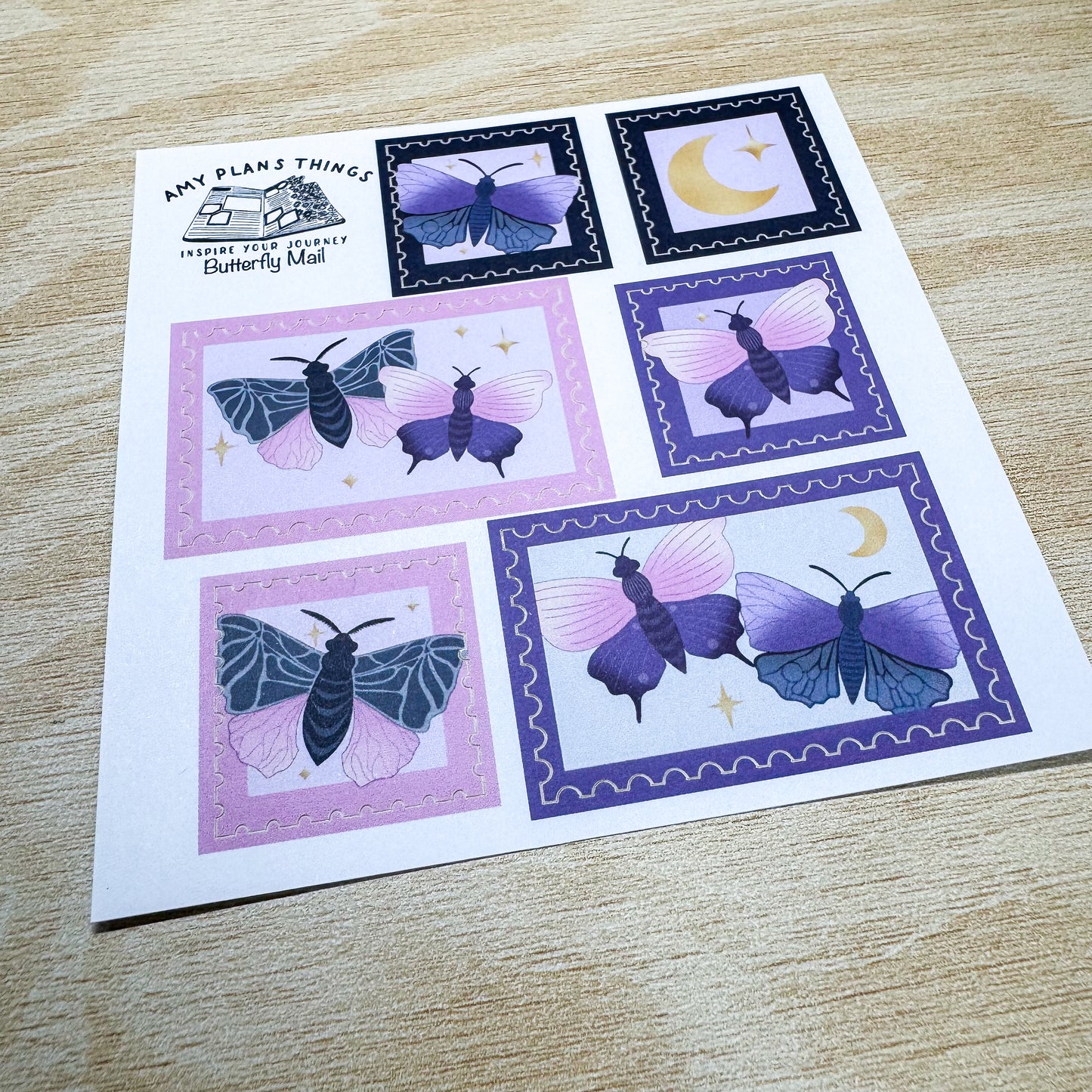 Butterfly Mail - PHYSICAL stickers
