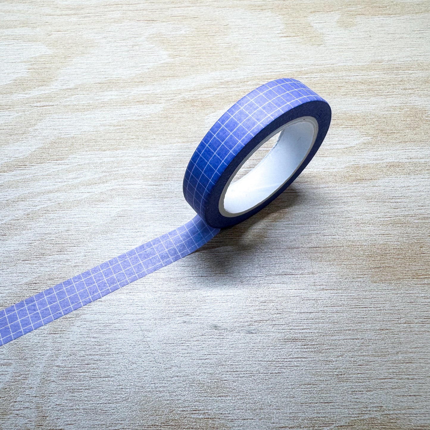 Light Purple Grid Washi Tape - 10mm
