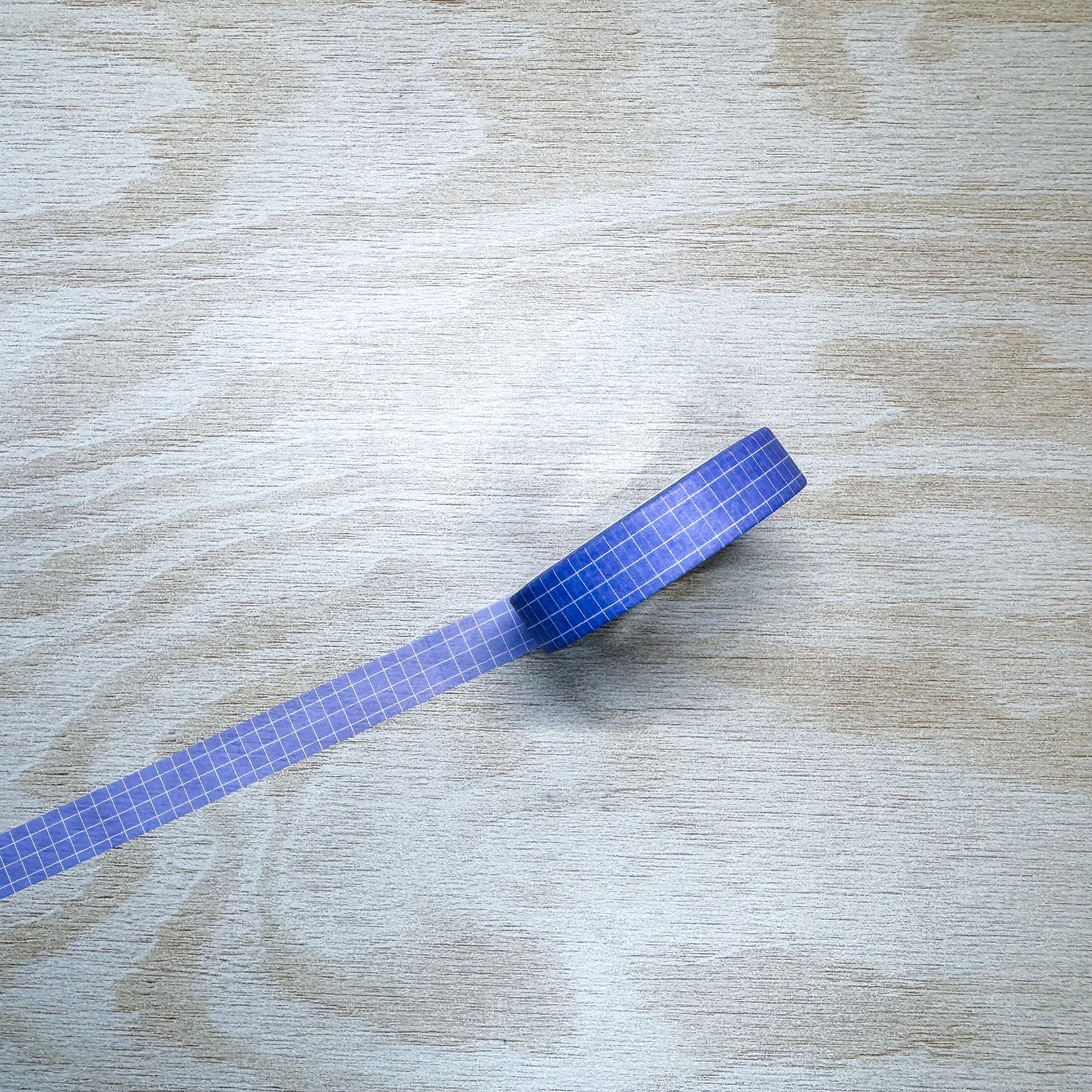 Light Purple Grid Washi Tape - 10mm