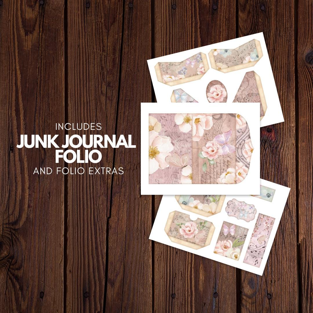 Spring Serenade Junk Journal Kit